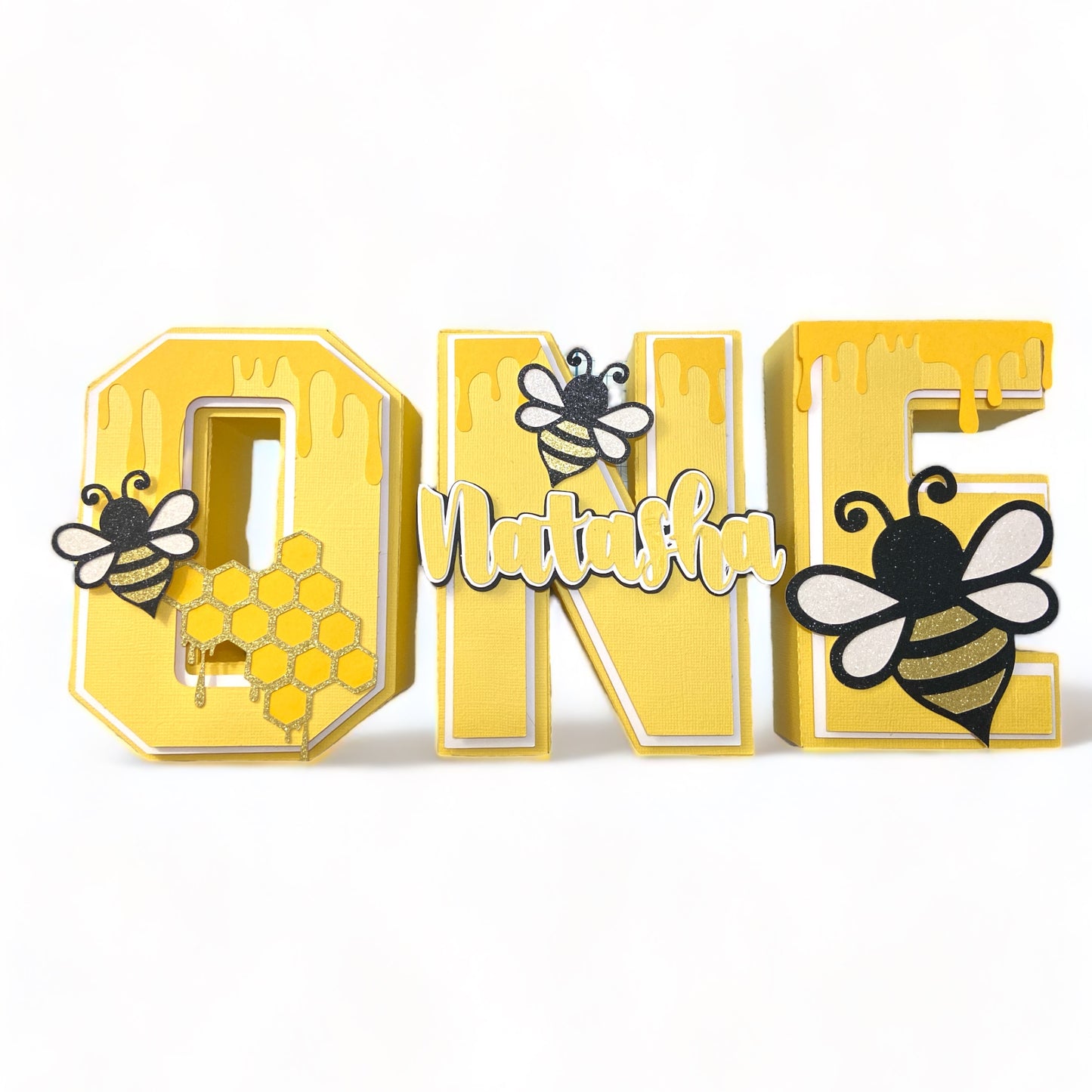 Bumble Bee 3D Letters