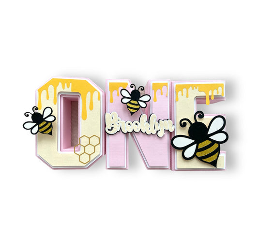 Sweet as can Bee 3D Letters