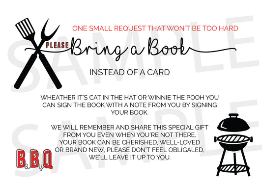 BaBy Q Book request cards - Invitetique