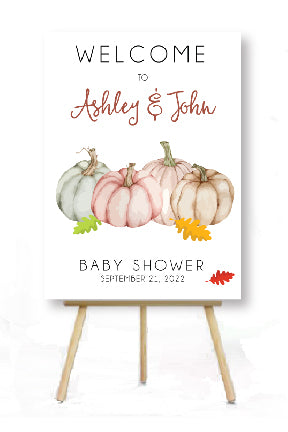 baby shower harvest autumn party decoration